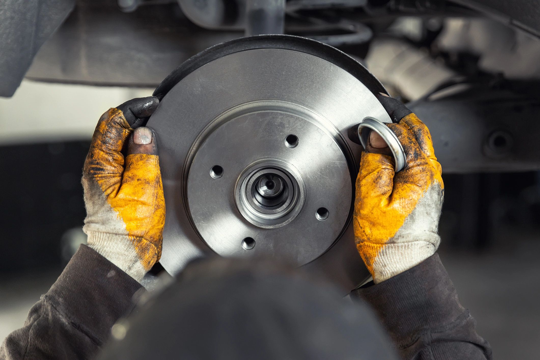 OEM car parts closeup